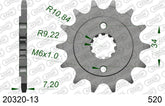 Pignone AFAM 20320-13 passo 520 HONDA CBF 250 2004  -2006